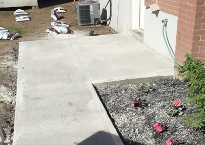 Walkway under construction